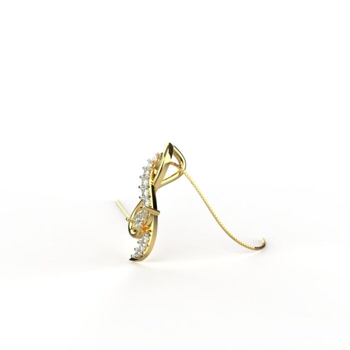 Avarta 18k Gold Charismatic Pendant For Girls & Women - Image 3
