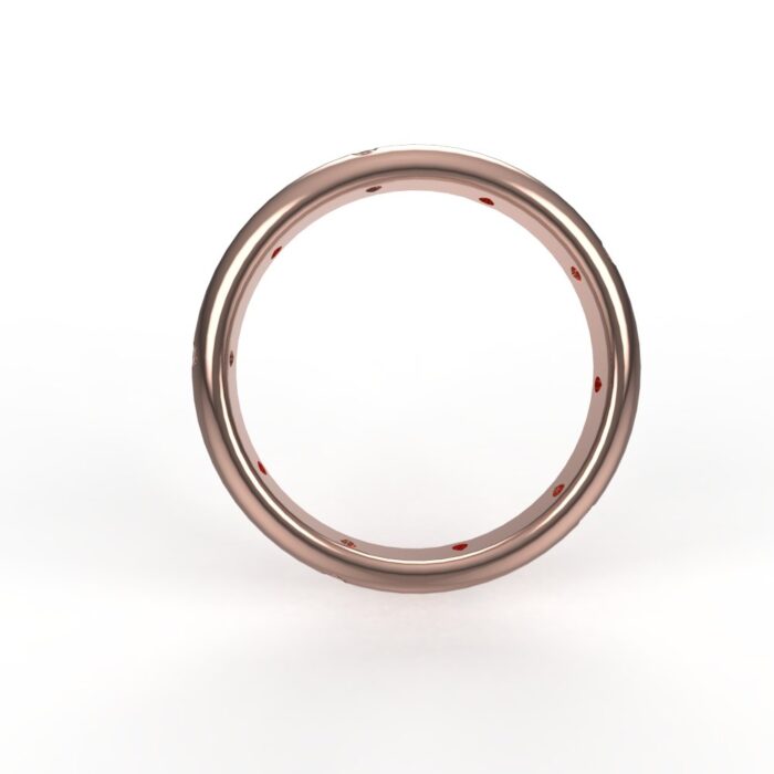 Avarta Jewellery 18k Rose Gold Unisex Diamond Challa - Image 2