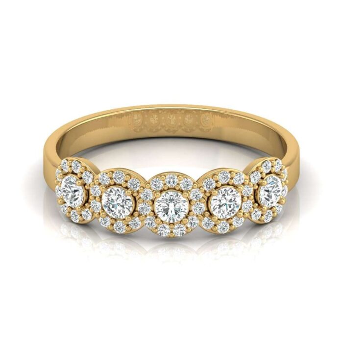 Avarta Jewellery 18K Gold Glim Diamond Ring - Image 2