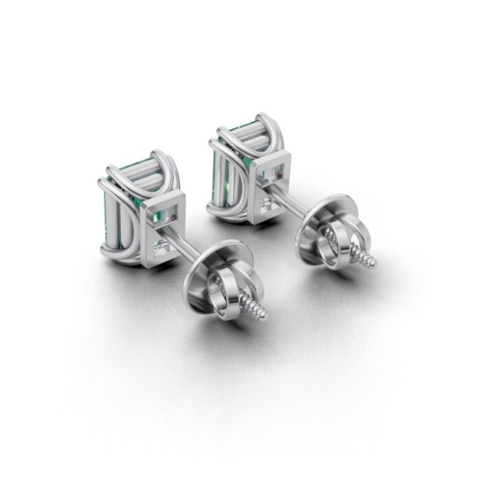 Avarta Jewellery Sterling Silver Ruby Emerald Earrings - Image 11