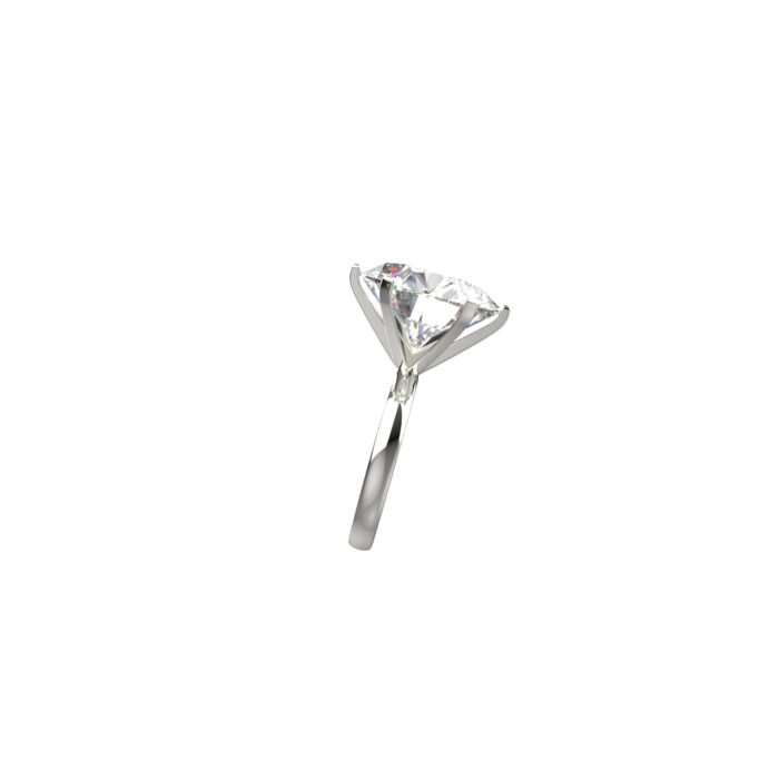 Avarta Jewellery Gold 10 Carat Moissanite Solitaire Ring - Image 10