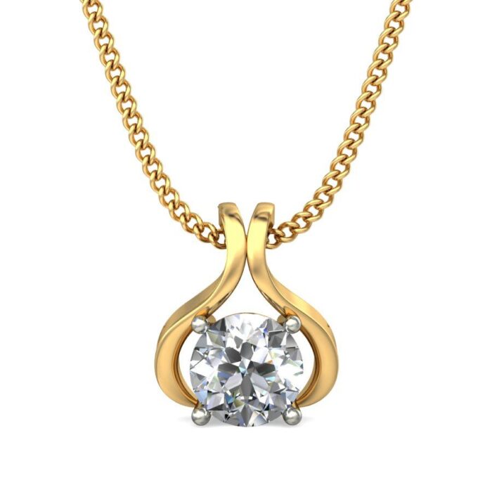 Avarta Jewellery Solitaire Pendant With Lab Grown Diamond