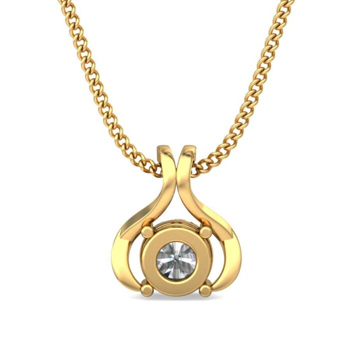 Avarta Jewellery Solitaire Pendant With Lab Grown Diamond - Image 2