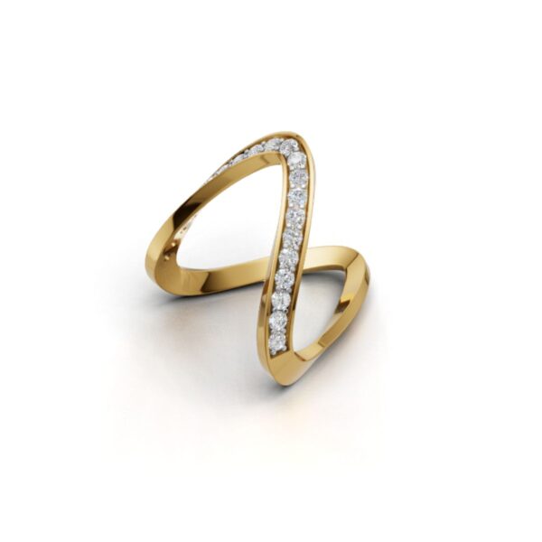 Avarta 18k Gold Aishwarya Diamond Ring