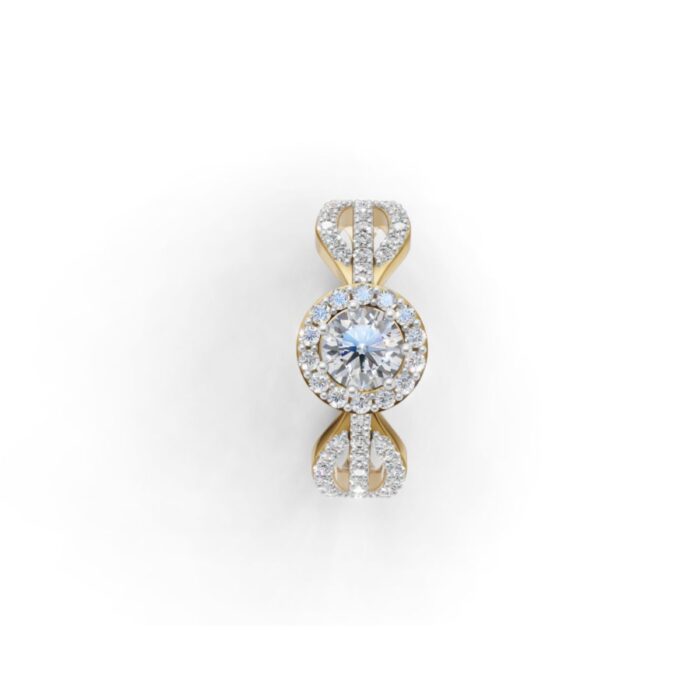 Avarta Glamour Gold Lab Diamond Ring - Image 6