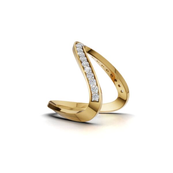 Avarta 18k Gold Aishwarya Diamond Ring - Image 4