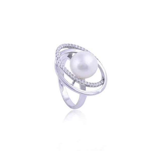 Avarta Jewellery Sterling Silver Pearl Pendant Set - Image 3
