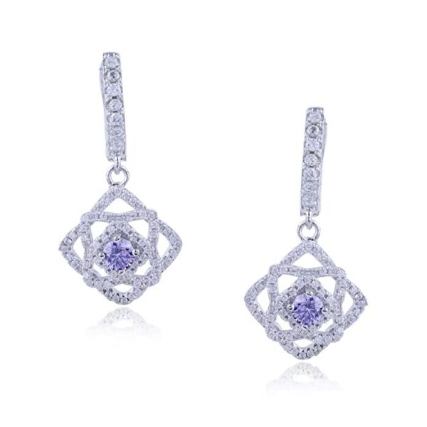 Avarta Jewellery Sterling Silver Amethyst Pendant Set With Chain - Image 4