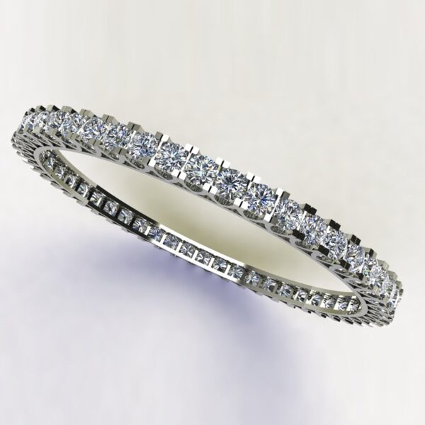 Avarta Jewellery 92.5 Sterling Silver Bangle or Kada With American Diamonds For Girls & Women - Image 3