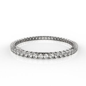Avarta Jewellery 92.5 Sterling Silver 10.75 Carat Tennis Bracelet For Girls & Women