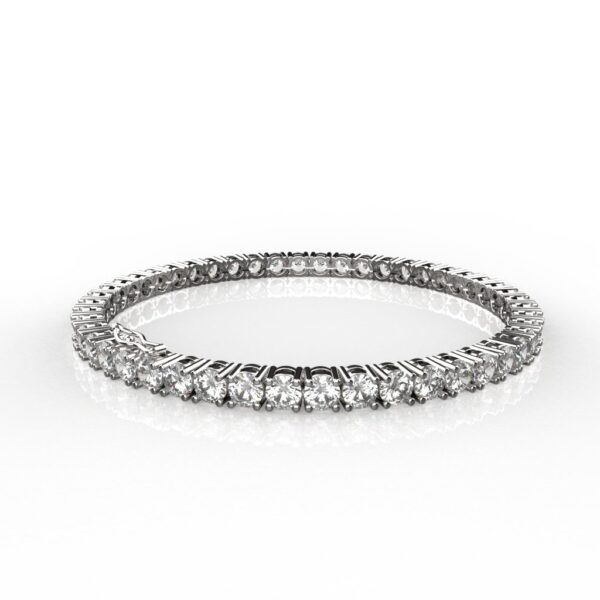 Avarta Jewellery Sterling Silver 10.50 Carat Moissanite Tennis Bracelet For Girls & Women