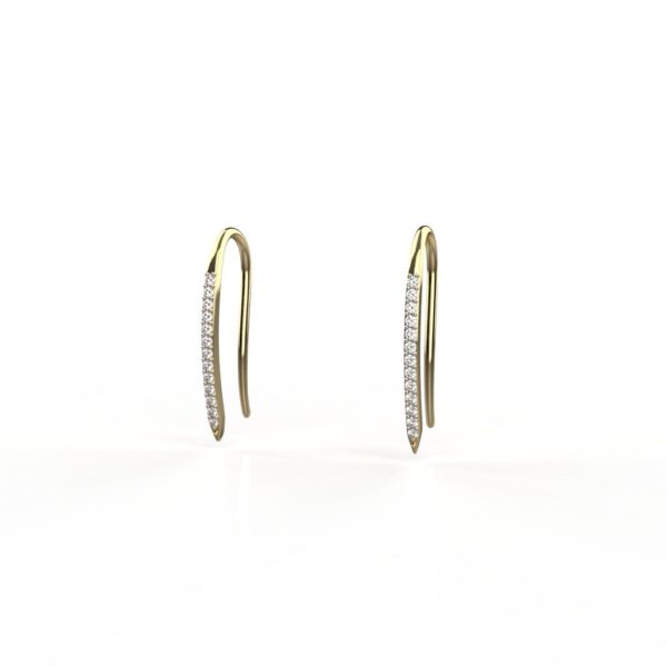 Avarta Jewellery 18k Gold Hoop Earring For Kids, Girls & Women - Image 3