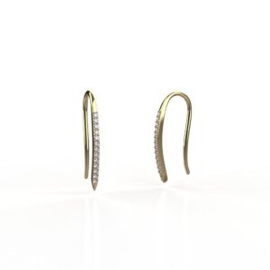 Avarta Jewellery 18k Gold Hoop Earring For Kids, Girls & Women
