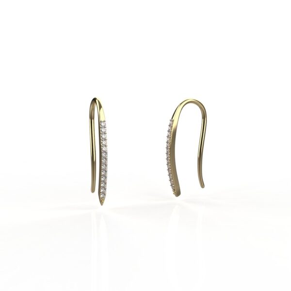 Avarta Jewellery 18k Gold Hoop Earring For Kids, Girls & Women