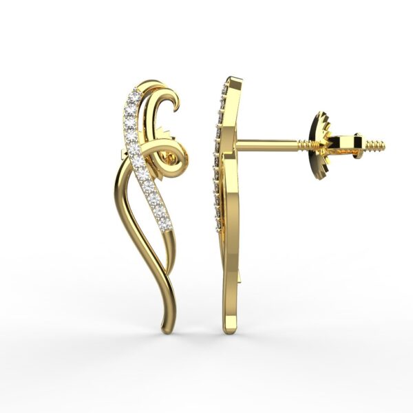 Avarta 18k Diamond Earring For Girls & Women - Image 3