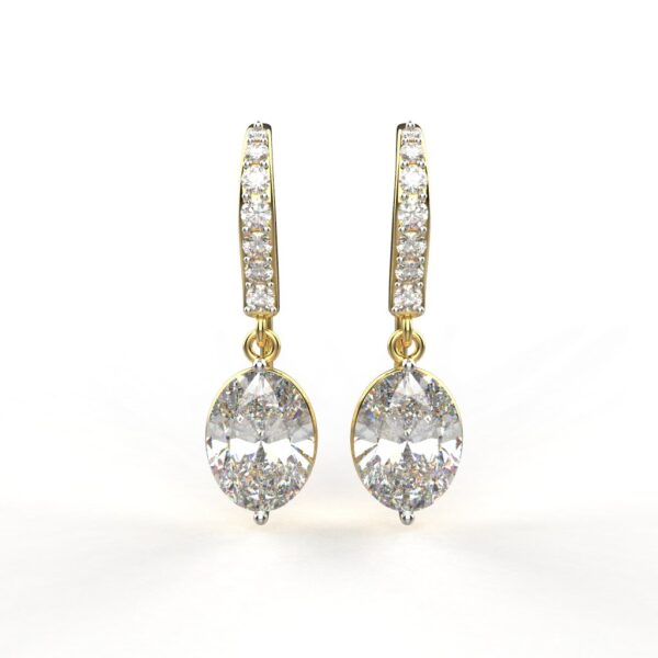 Avarta Jewellery Mystic Gold Drop Earrings - Image 2