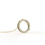 Avarta Jewellery 18k Gold Moissanite Ring Pendant