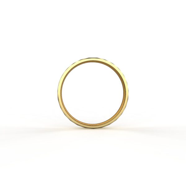 Avarta 18k Gold Faceted Ring - Image 2