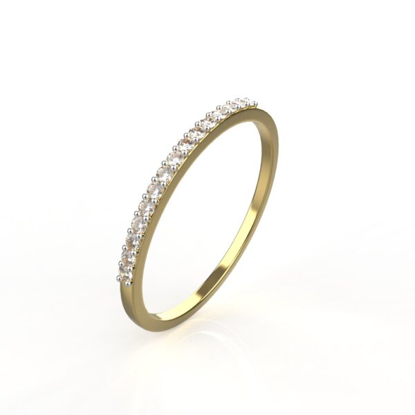 Avarta 18K Gold Stackable Band For Girls & Women