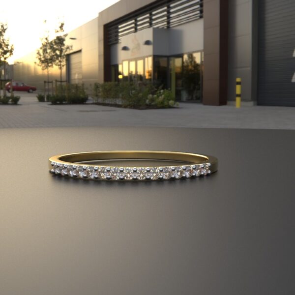 Avarta 18K Gold Stackable Band For Girls & Women - Image 4