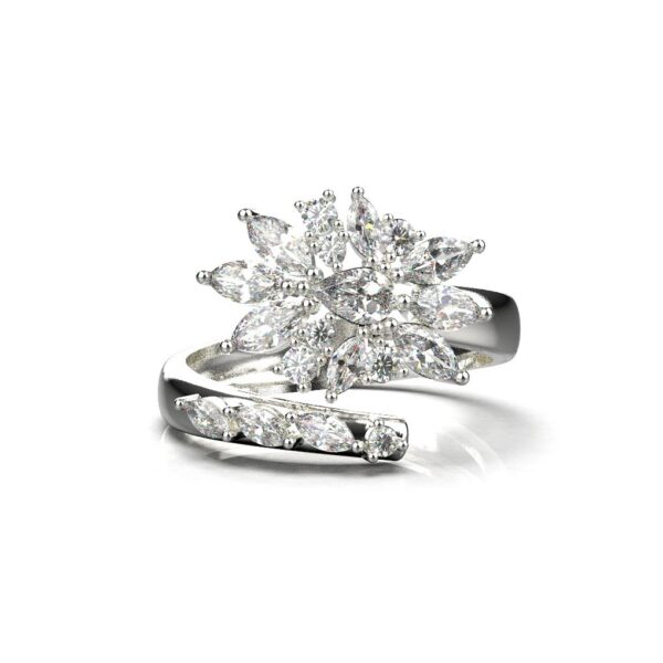 Avarta Jewellery Sterling Silver Twisted Ring