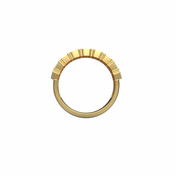Avarta Jewellery Gold Baguette Lab Grown Diamond Ring - Image 4