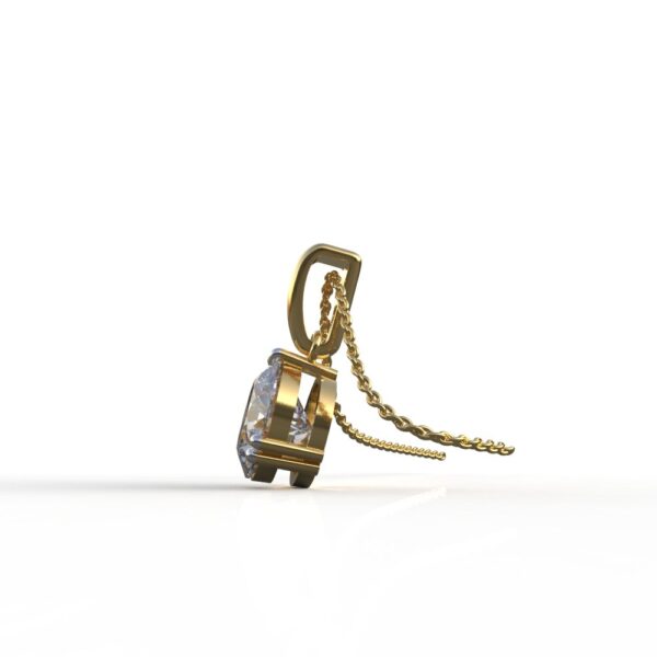 Avarta Jewellery Lab Grown Diamond Solitaire Pendant - Image 3
