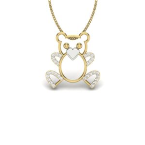 Avarta Jewellery Little Teddy Lab Grown Diamond Pendant