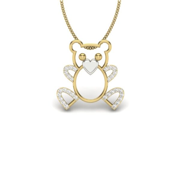 Avarta Jewellery Little Teddy Lab Grown Diamond Pendant
