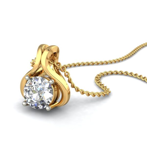 Avarta Jewellery Solitaire Pendant With Lab Grown Diamond - Image 3