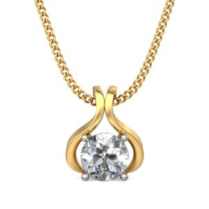 Avarta Jewellery Solitaire Pendant With Lab Grown Diamond