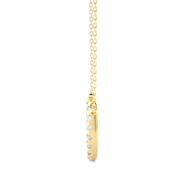 Avarta Jewellery 18k Gold Horseshoe Diamond Pendant - Image 4