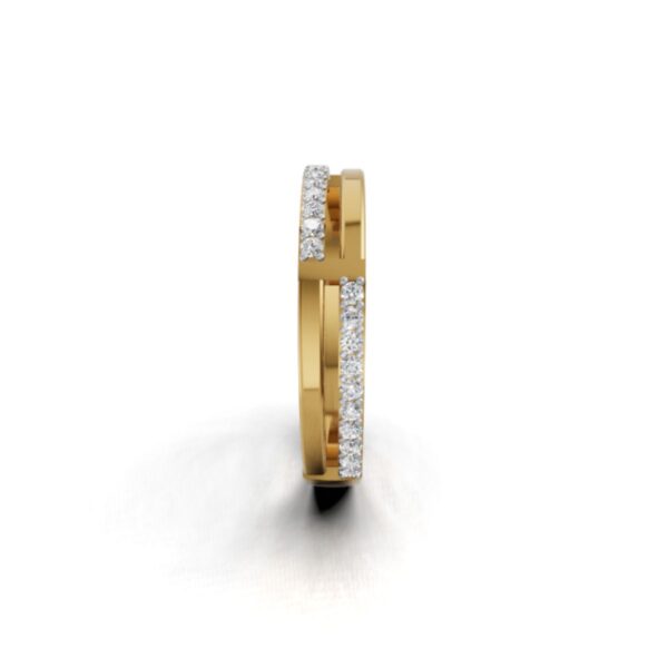 Avarta Jewellery Gold Alluring Lab Grown Diamond Ring - Image 3