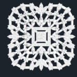 Sterling Silver Pendant Set With Zircons